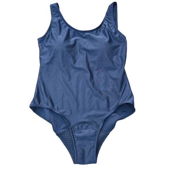 Bathknix NWT Black Period Swimwear Scoop Neck Pull On One Piece Swimsuit Size S - Picture 3 of 10